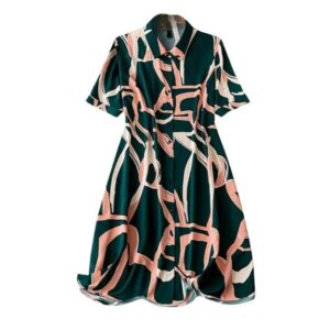Women’s One Piece Dress – Stylish Midi Party Dress for Women