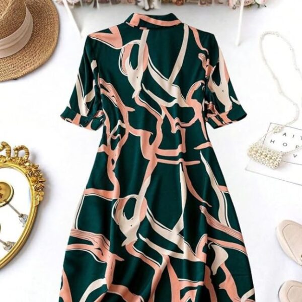 Women’s One Piece Dress – Stylish Midi Party Dress for Women - Image 2